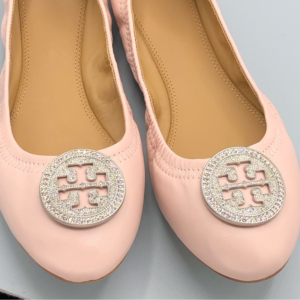 Tory Burch Liana Ballet Flat in Seashell Pink